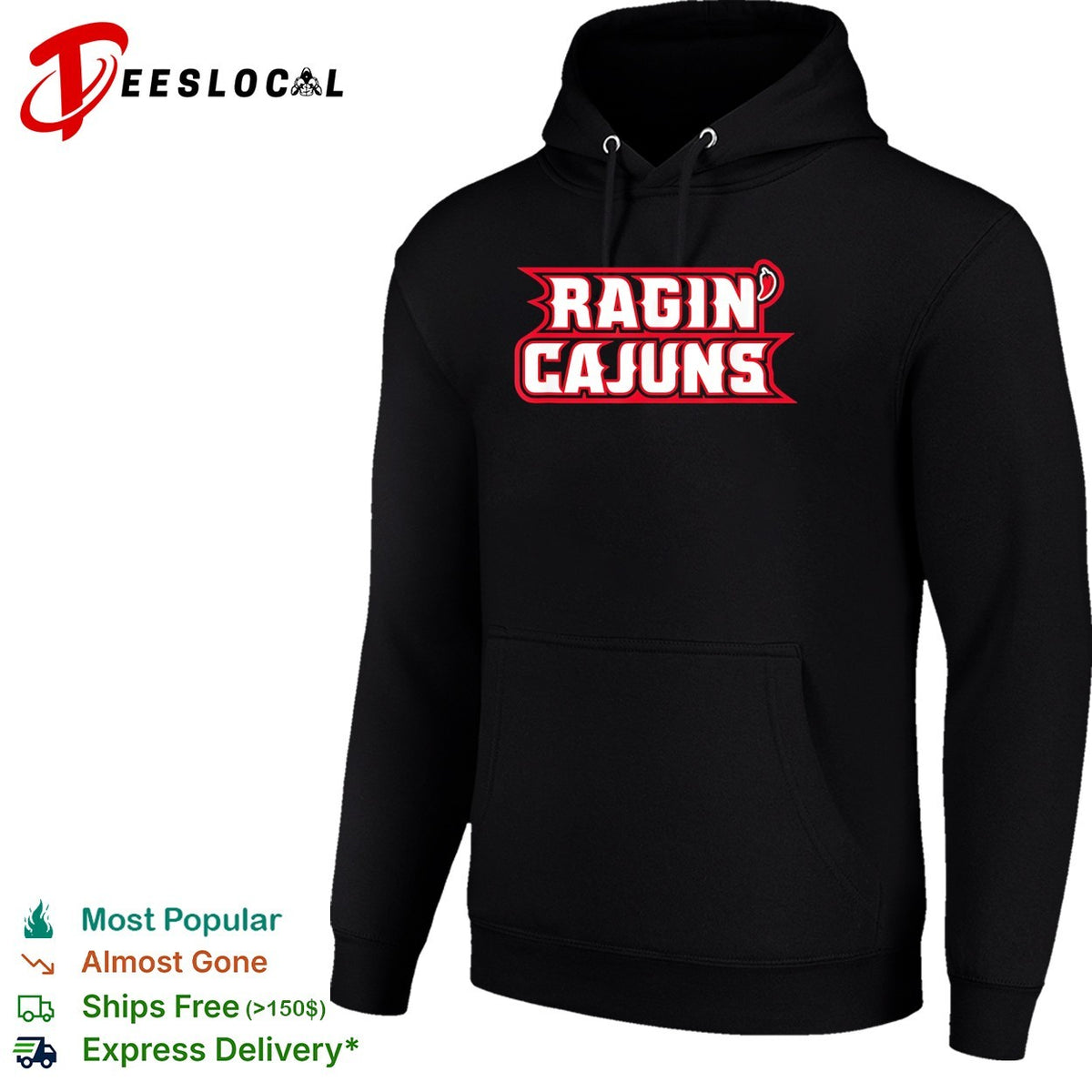 Ragin Cajuns Louisiana Ragin Cajuns University of Louisiana Athletics logo shirt