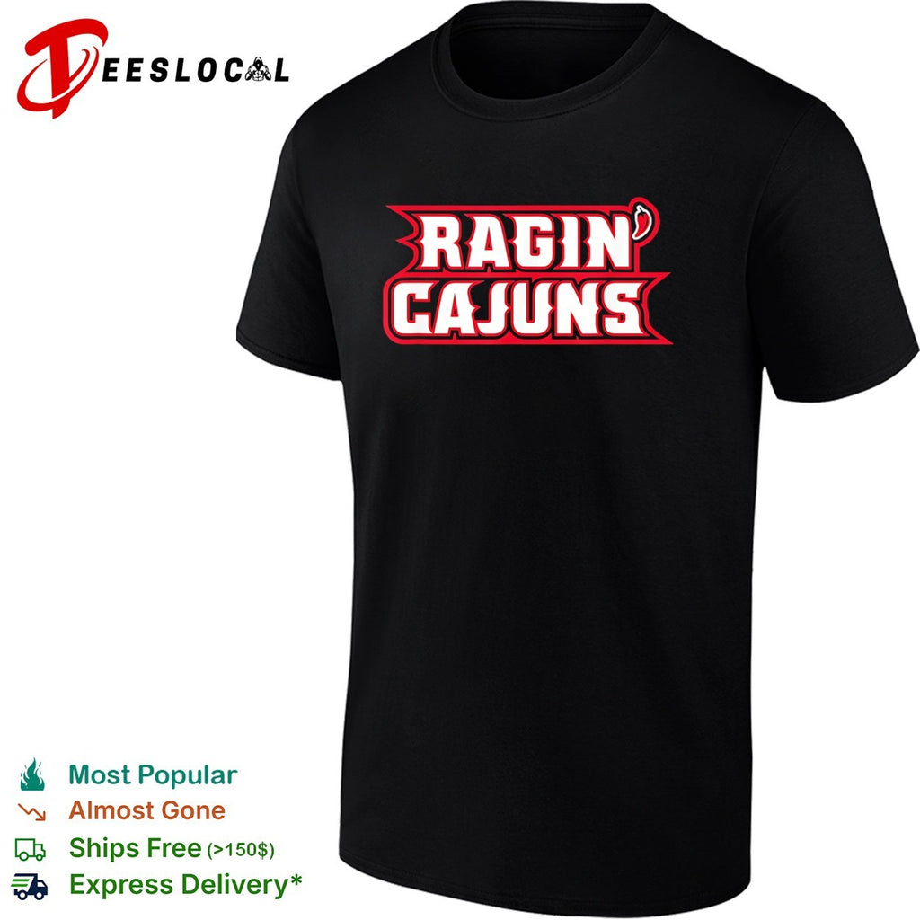 Ragin Cajuns Louisiana Ragin Cajuns University of Louisiana Athletics logo shirt