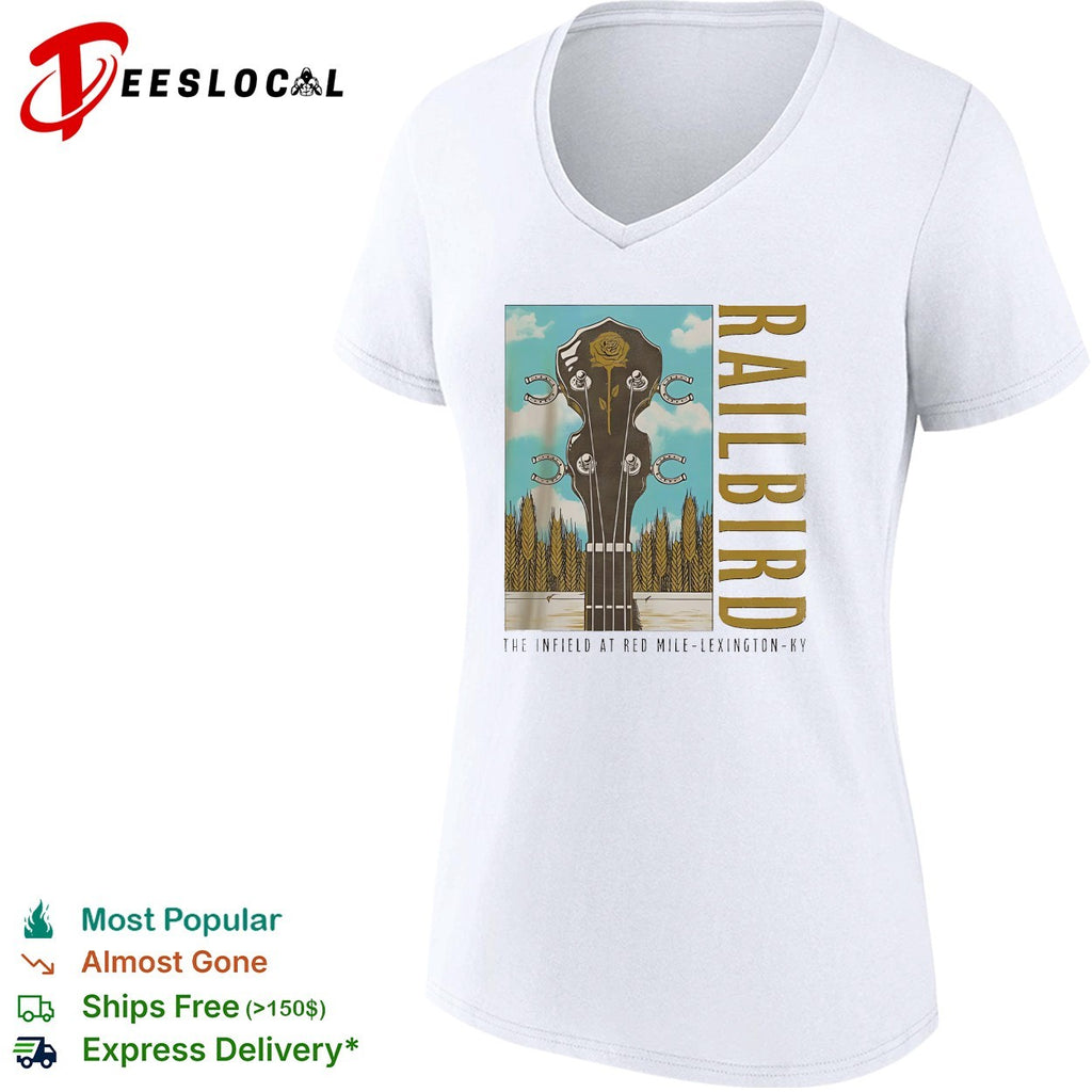 Railbird Music Festival 2026 Lexington Kentucky On June 6 And 7 2026 Banjo shirt
