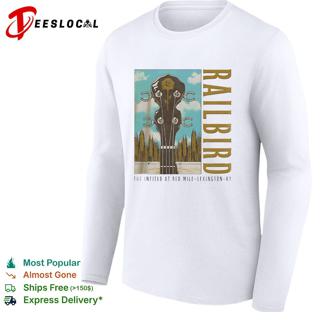 Railbird Music Festival 2026 Lexington Kentucky On June 6 And 7 2026 Banjo shirt
