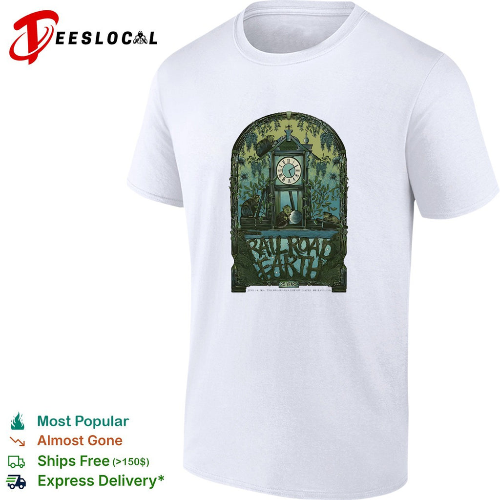 Railroad Earth 25th Anniversary Tour In Bellvue CO On Jun 5 6 2026 shirt