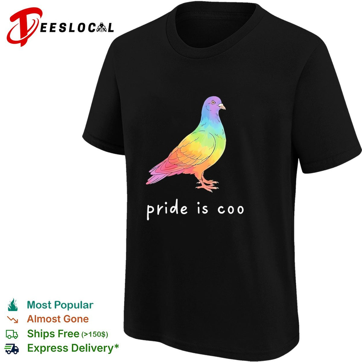 Rainbow Pigeon pride is coo LGBT Pride Shirt