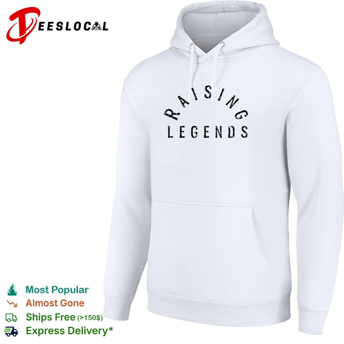 Raising Legends text print parenting quotes motivational family lifestyle shirt