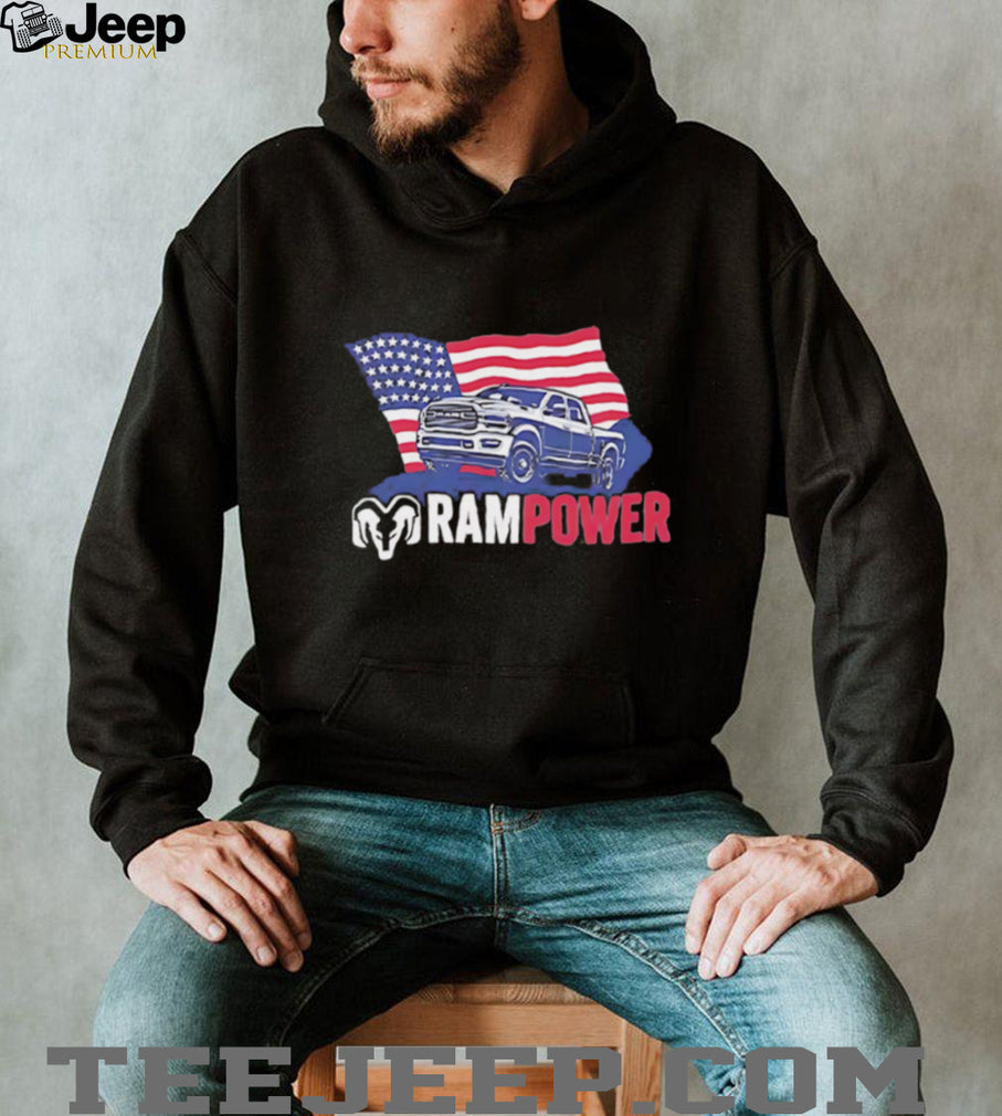 Ram Power Patriotic Truck Shirt
