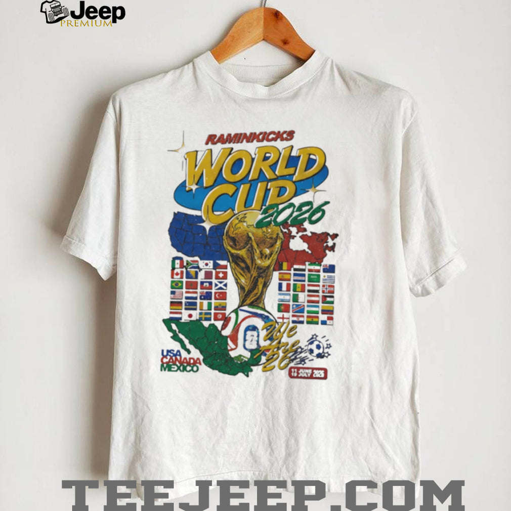 Raminkicks World Cup 2026 USA Canada Mexico shirt