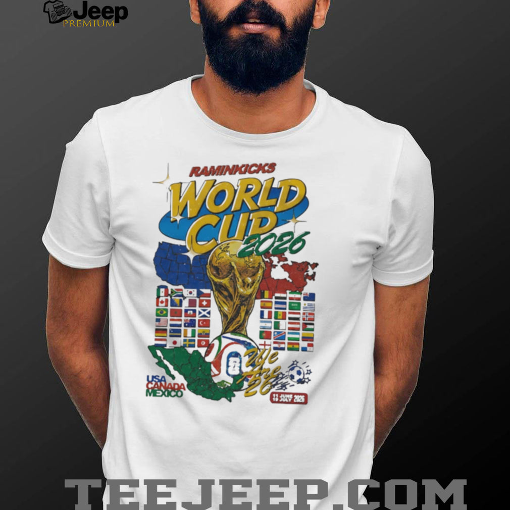 Raminkicks World Cup 2026 USA Canada Mexico shirt