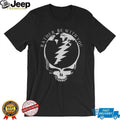 Rather Be With You Grateful Dead Inspired Steal Your Face World Map Tee