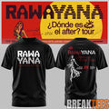 Rawayana Dnde Es El After World Tour 2026 Shirt