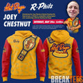 Reading Fightin Phils 2026 Hot Dogs Joey Chestnut Night Hoodie