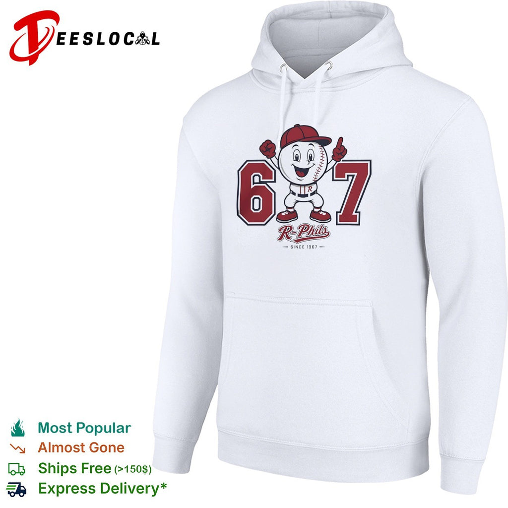 Reading Fightin Phils 67 since 1967 baseball mascot shirt