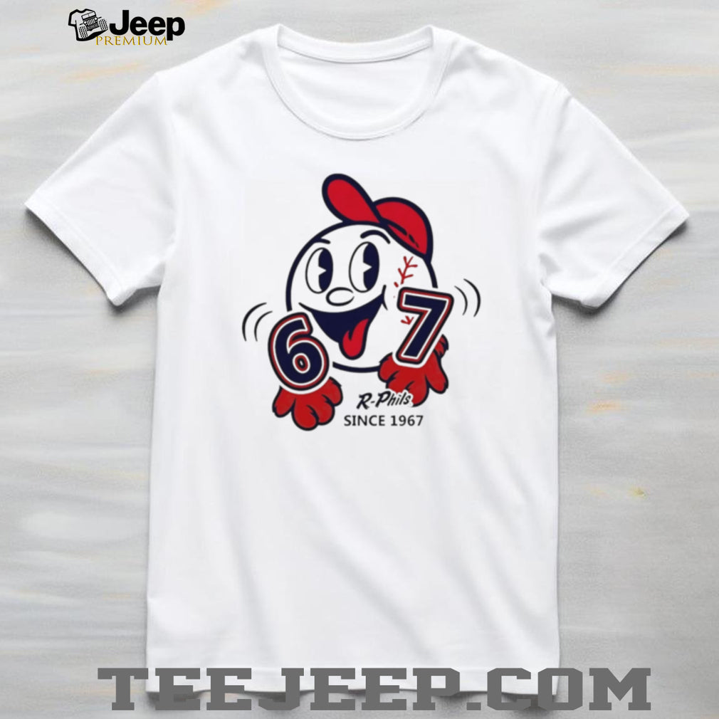 Reading Fightin Phils R Phils Baseball Mascot Unisex T Shirt