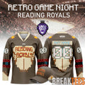 Reading Royals 2026 Retro Game Night Hockey Jersey