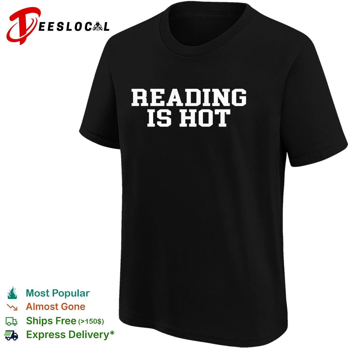 Reading is hot shirt