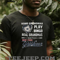 Real Grandmas Watch New York Yankees Baseball Fan Gift T Shirt