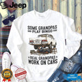 Real Grandpas Work On Classic Cars Vintage Mechanic Shirt