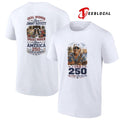 Real women love Jimmy Buffet smart women love America 250 years of freedom shirt