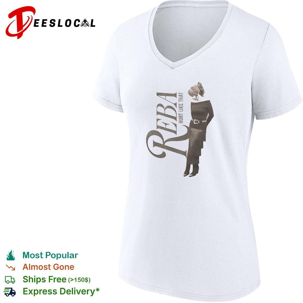Reba McEntire Hurt Like That Country Music Singer Songwriter Official Logo shirt