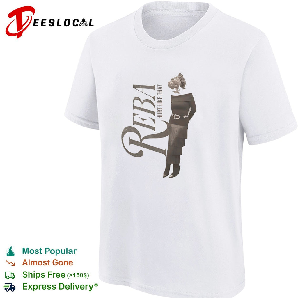 Reba McEntire Hurt Like That Country Music Singer Songwriter Official Logo shirt