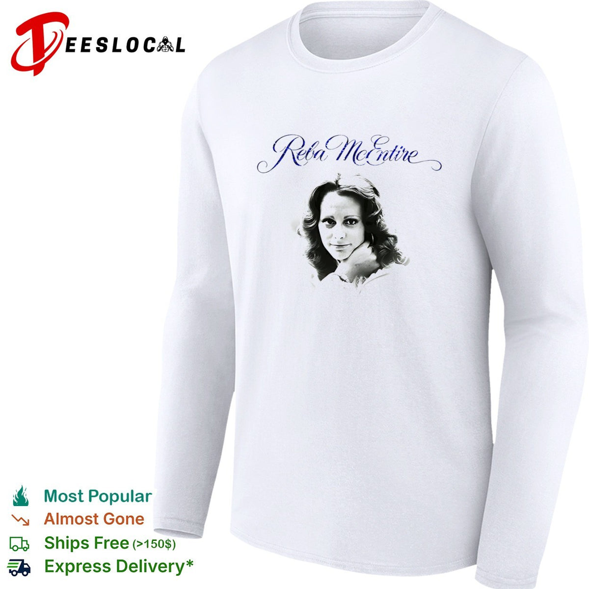 Reba McEntire Reba McEntire Portrait Minimalist Elegant Signature Music Icon shirt