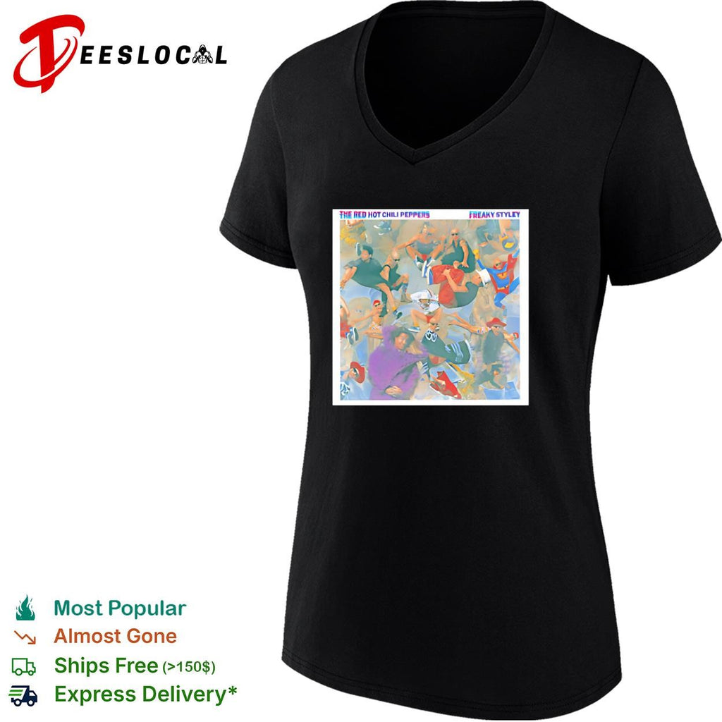 Red Hot Chili Peppers Freaky Styley album cover band graphic shirt