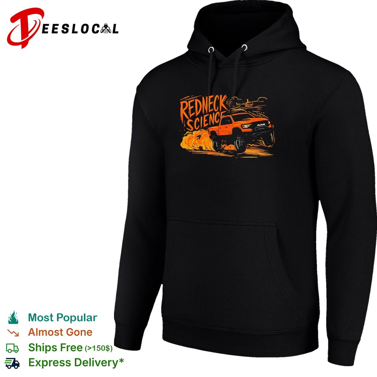 Redneck Science RAM TRX Truck Off Road Dirt Racing shirt