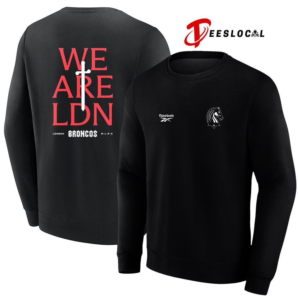 Reebok x London Broncos we are LDN shirt