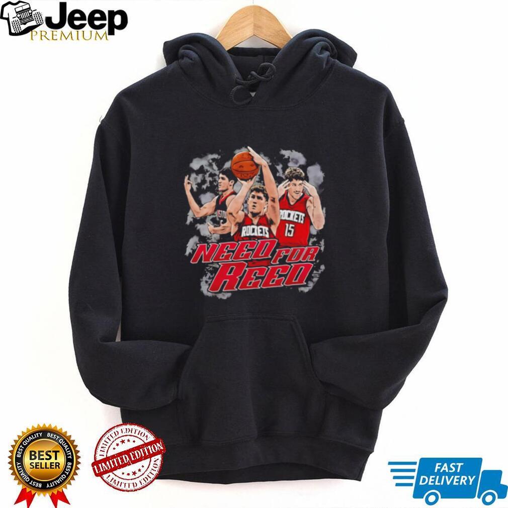 Reed Sheppard Need For Reed Houston Rockets Basketball T Shirt
