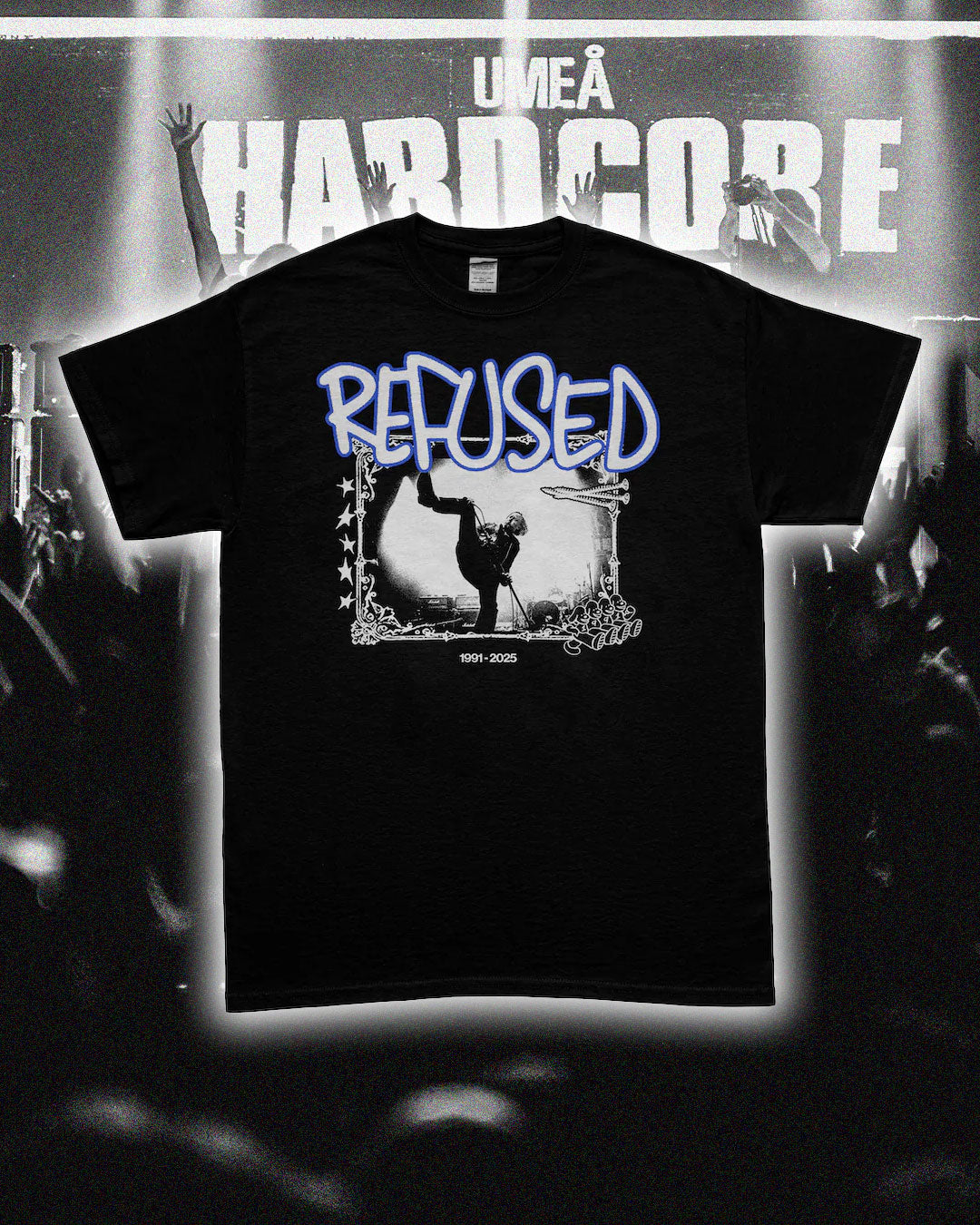 Refused 1991 2025 Final Ever Hometown Show In Umea On December 21 2025 Exclusive T-Shirt