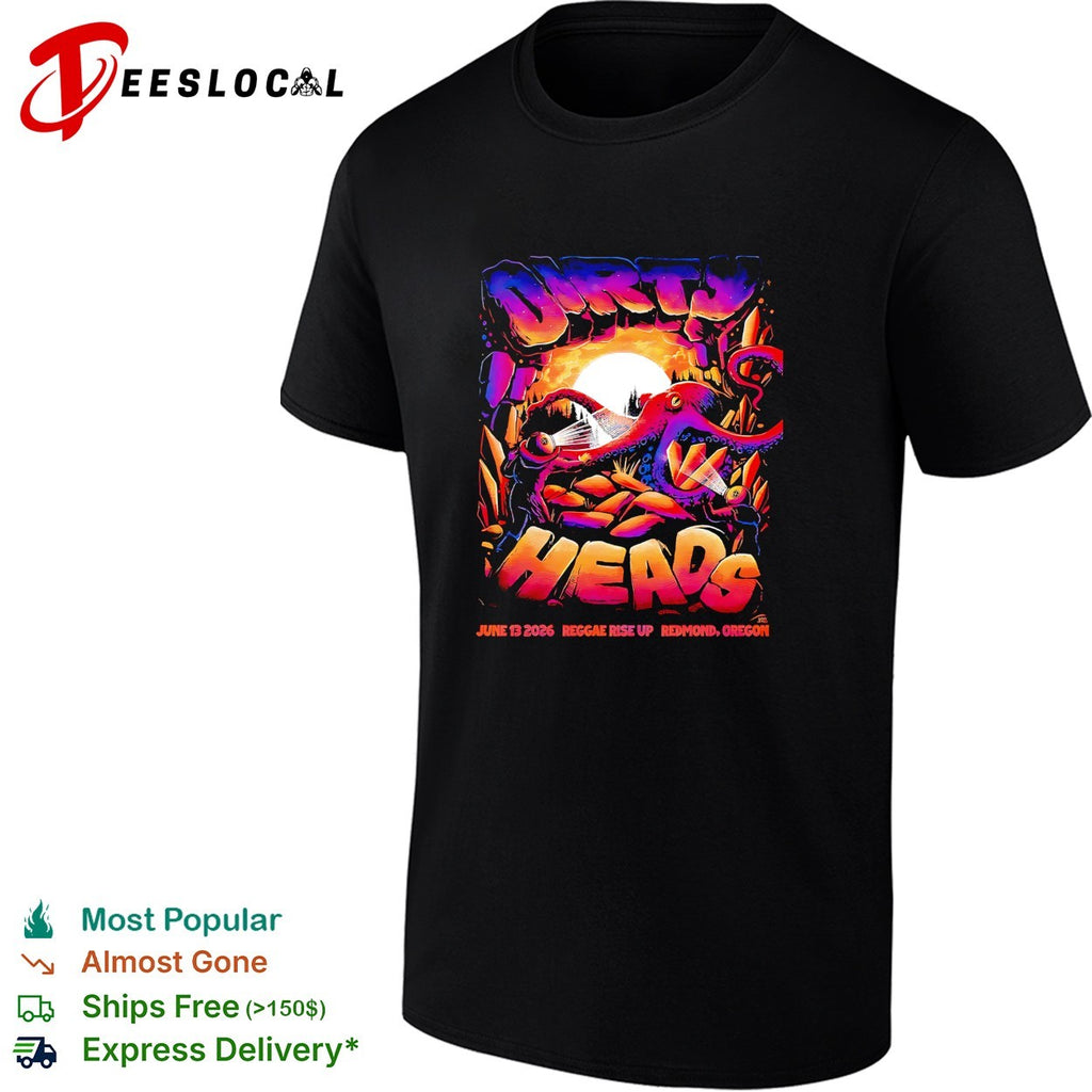 Reggae festival rise up Redmond Oregon June 2026 concert framed poster art shirt