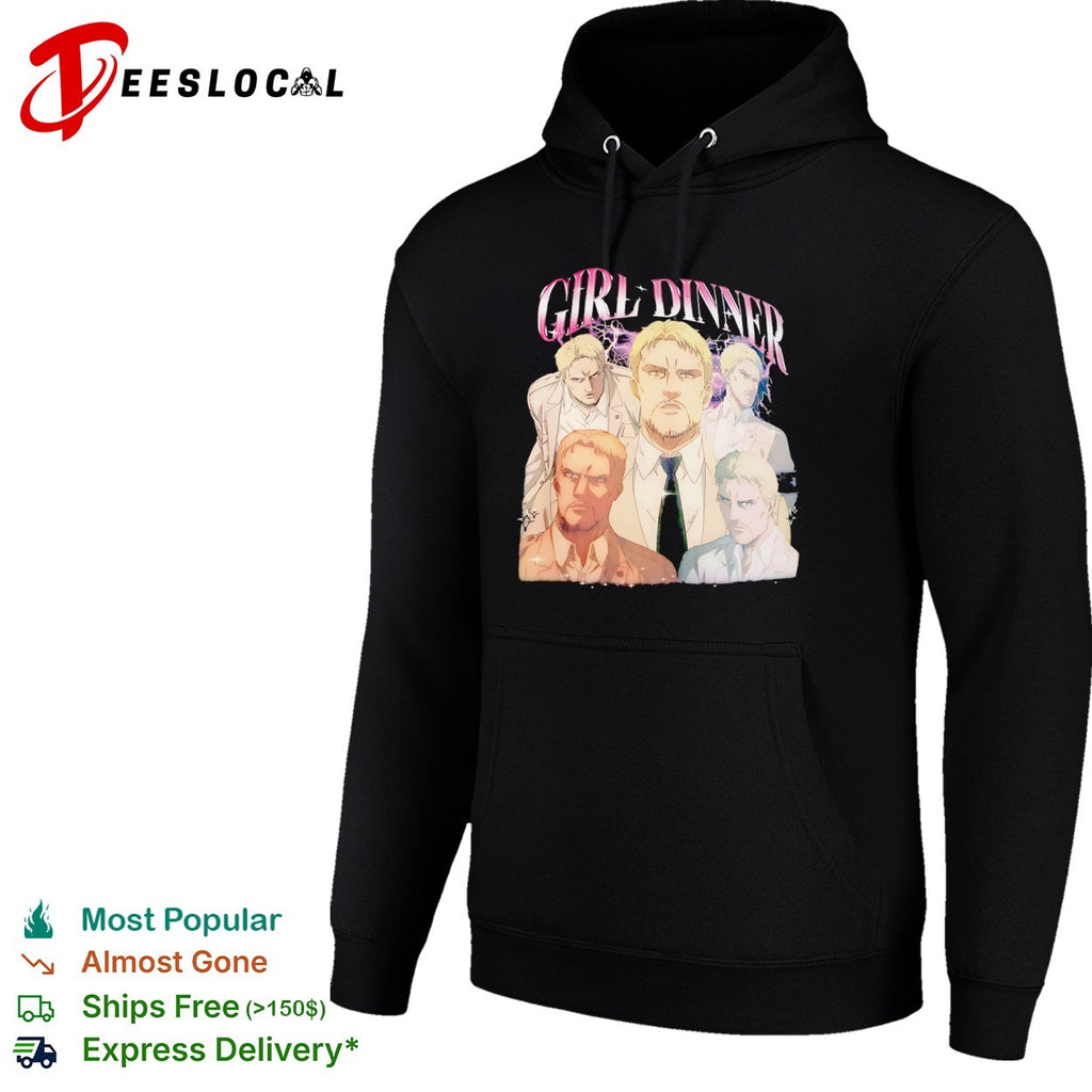 Reiner Braun Attack on Titan Girl Dinner shirt