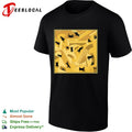 Relativity Cats cat on Escher’s Relativity stairs shirt