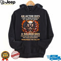 “Remember the Fallen” American Soldier vs Actor Tribute Tee