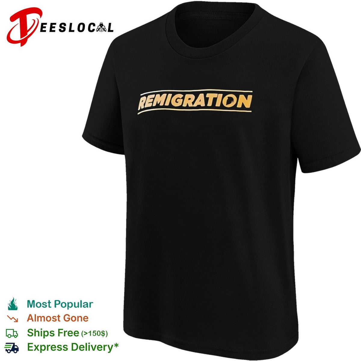 Remigration logo shirt