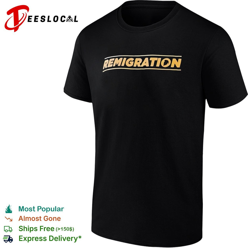 Remigration logo shirt