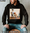 Renaissance Style Basketball Player Art Graphic T Shirt
