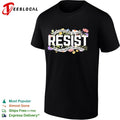 Resist Not My President Not My Voice Not My Values Not My Beliefs floral shirt