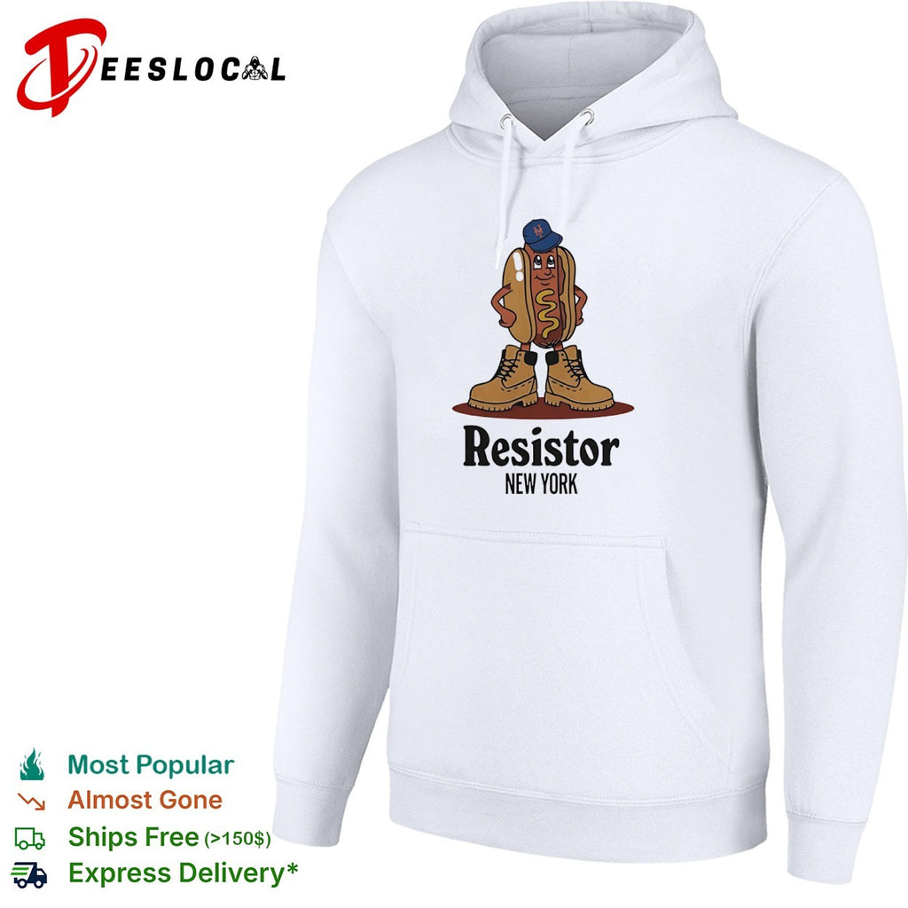 Resistor New York Hot Dog x New York Mets shirt