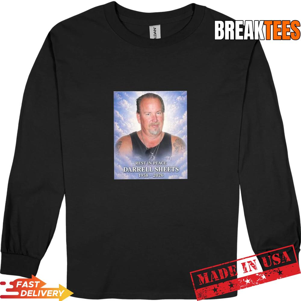Rest In Peace Darrell Sheets 1958-2026 T-Shirt