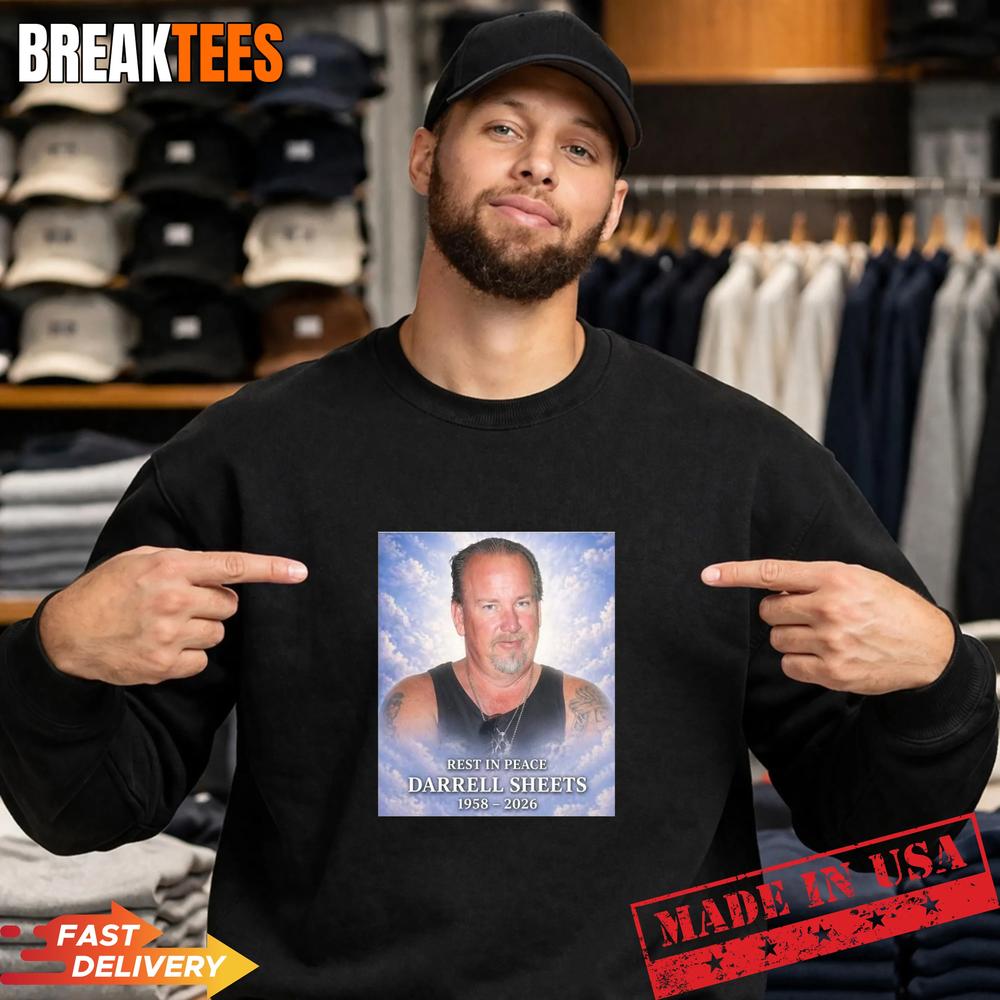 Rest In Peace Darrell Sheets 1958-2026 T-Shirt