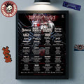 Resurrection Fest 2026 Full Lineup In Viveiro Spain From 1 To 4 July 2026 Home Decor Poster Canvas