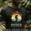 Retro Sunset Only The Best Still Hike In Their Seventies T Shirt