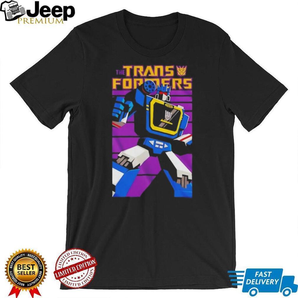 Retro Transformers Soundwave Decepticon Graphic T Shirt