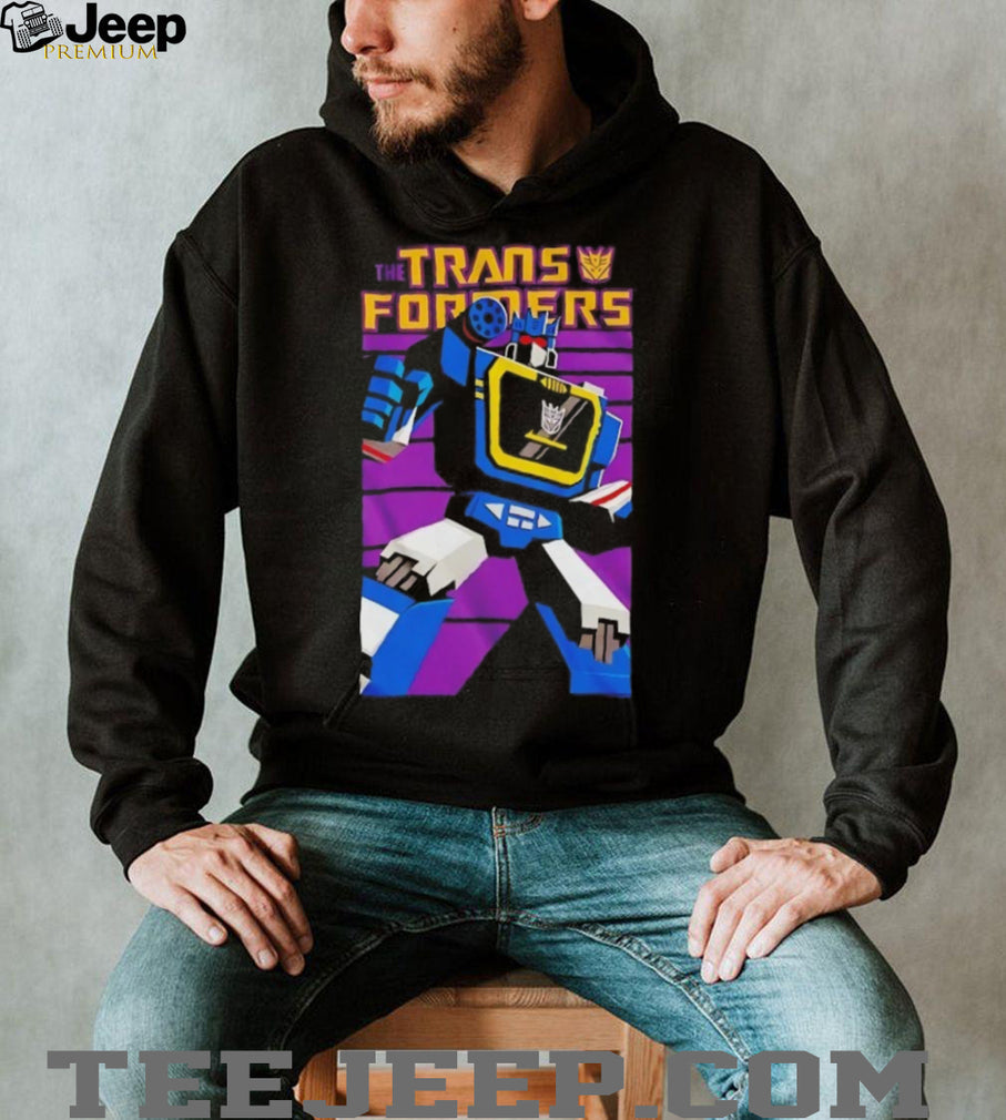 Retro Transformers Soundwave Decepticon Graphic T Shirt