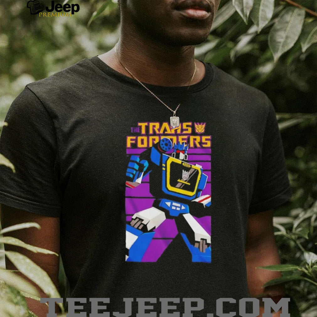 Retro Transformers Soundwave Decepticon Graphic T Shirt