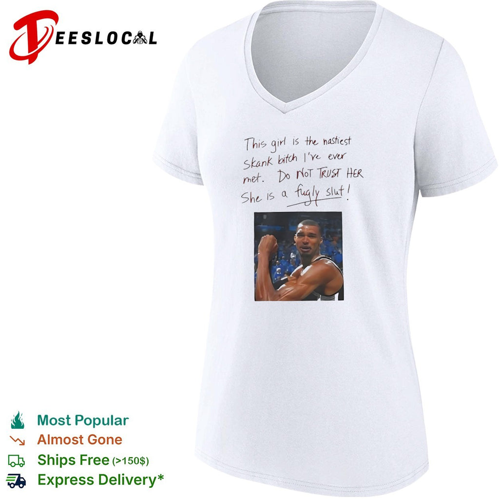 Richard Jefferson San Antonio Spurs NBA This girl is the nastiest shirt