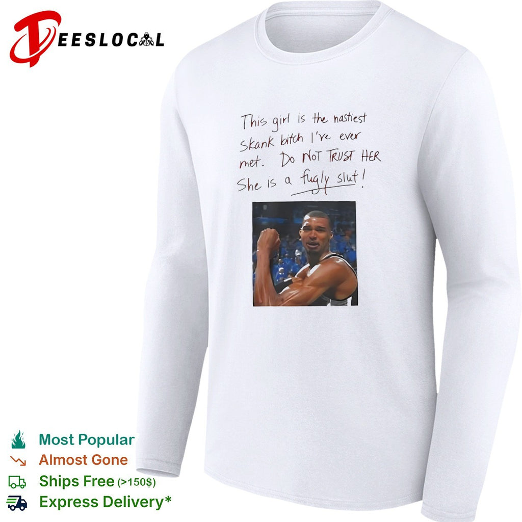 Richard Jefferson San Antonio Spurs NBA This girl is the nastiest shirt