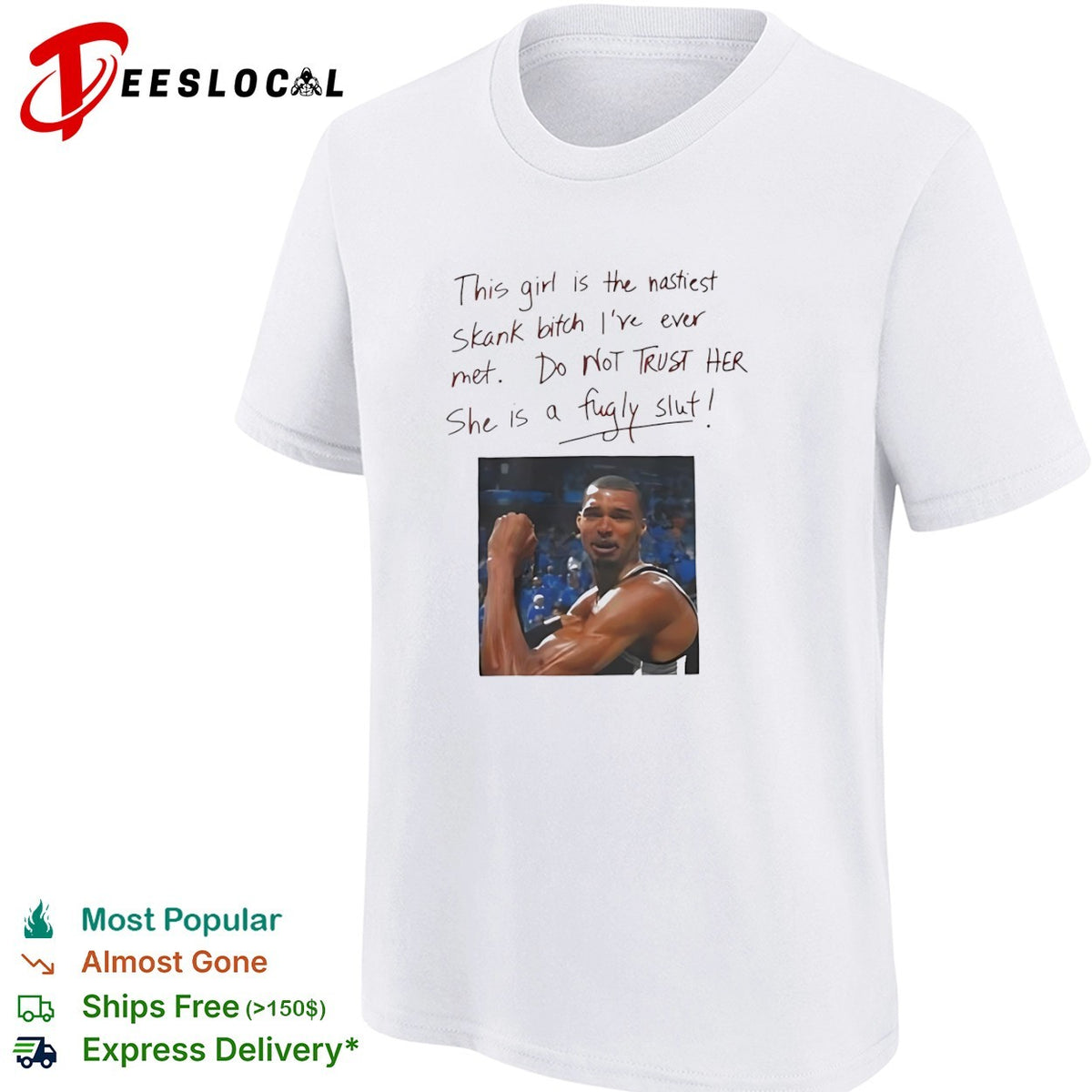 Richard Jefferson San Antonio Spurs NBA This girl is the nastiest shirt