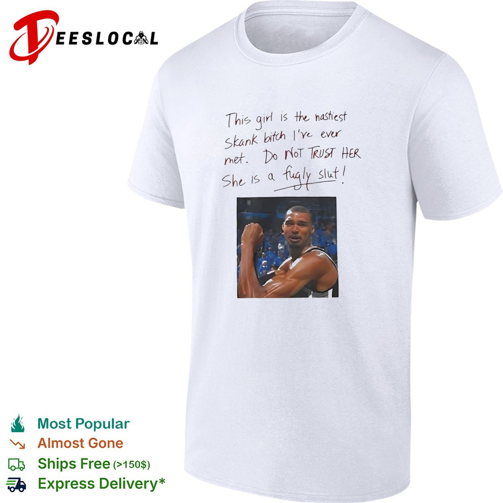 Richard Jefferson San Antonio Spurs NBA This girl is the nastiest shirt