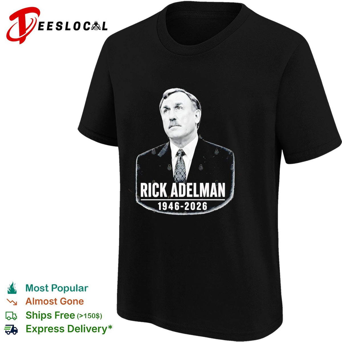 Rick Adelman 1946 2026 Memorial In Memoriam NBA Basketball Coach shirt
