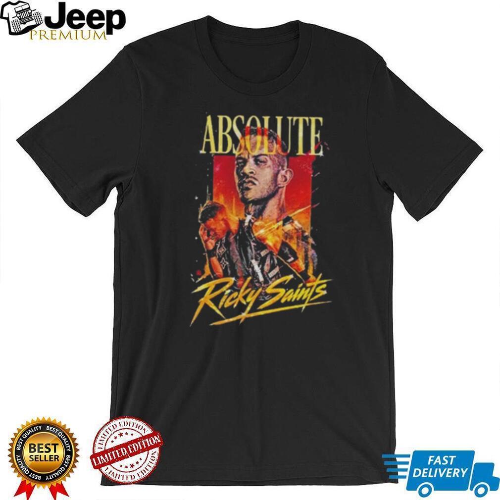 Ricky Saints Absolute AEW Wrestling shirt